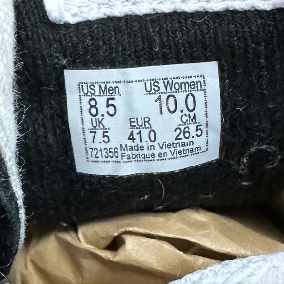 Vans Old Skool Skate Shoes Black Waffle Sole 8.5 Men’s 10 Women’s Classic High - Picture 5 of 5